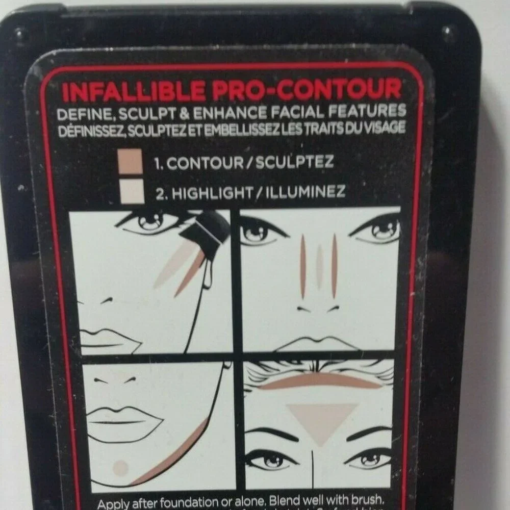 L'oreal Pro Contour Highlight Palette Deep #815